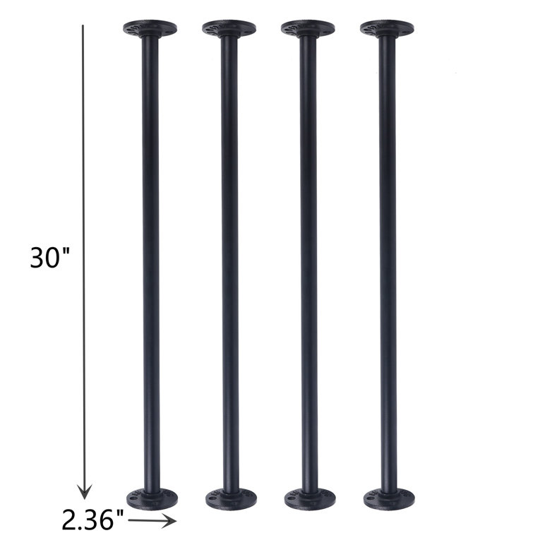 30 inch metal clearance table legs